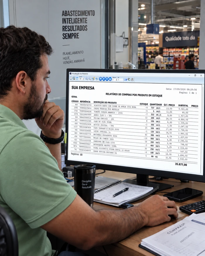 Gestão de compras do Softwork